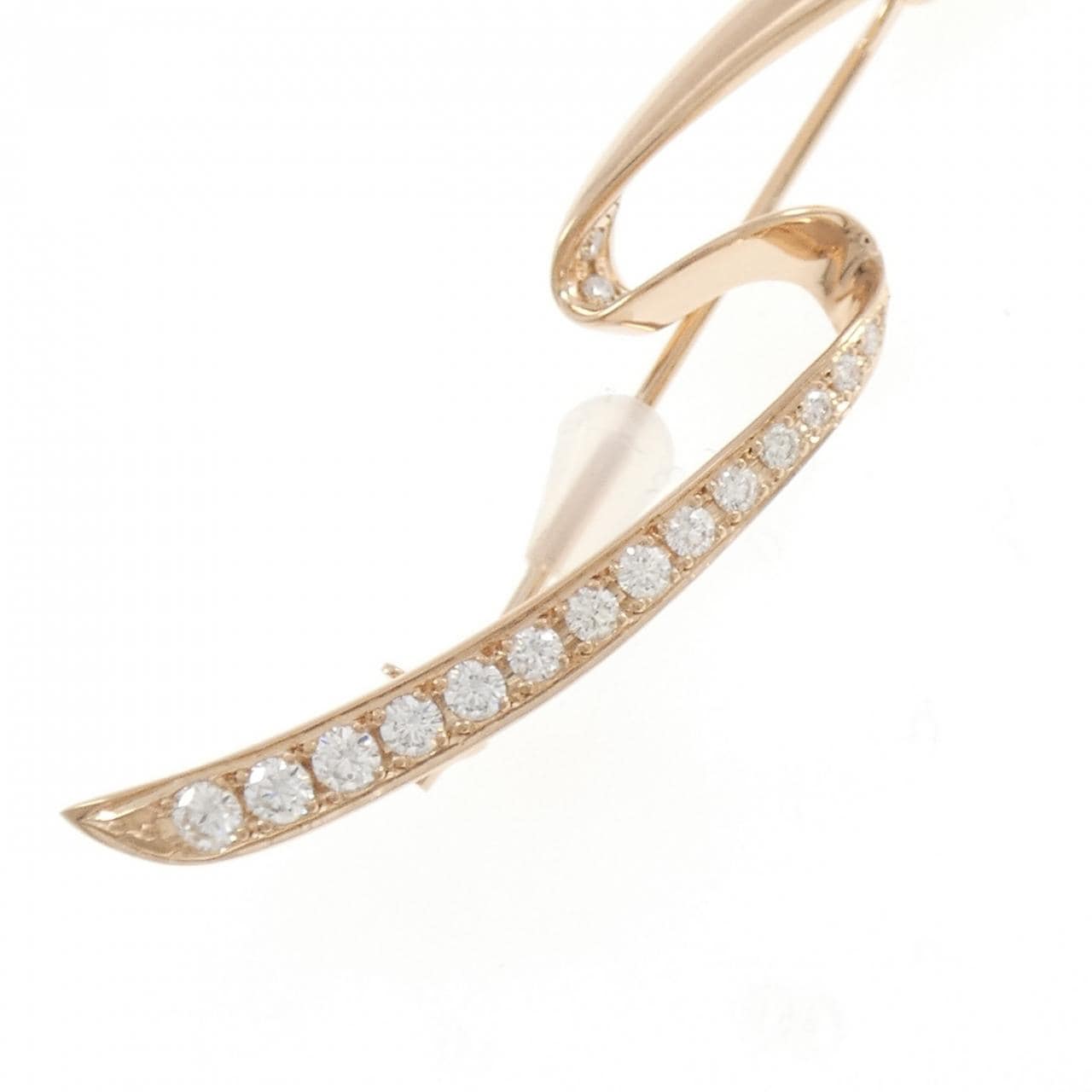 ミキモト ダイヤモンド ブローチ 0.35CT