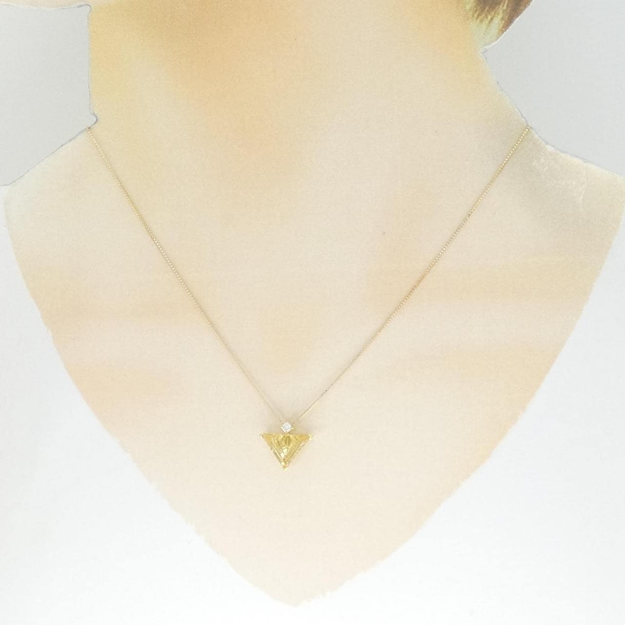 K18YG シトリン ネックレス 1.92CT