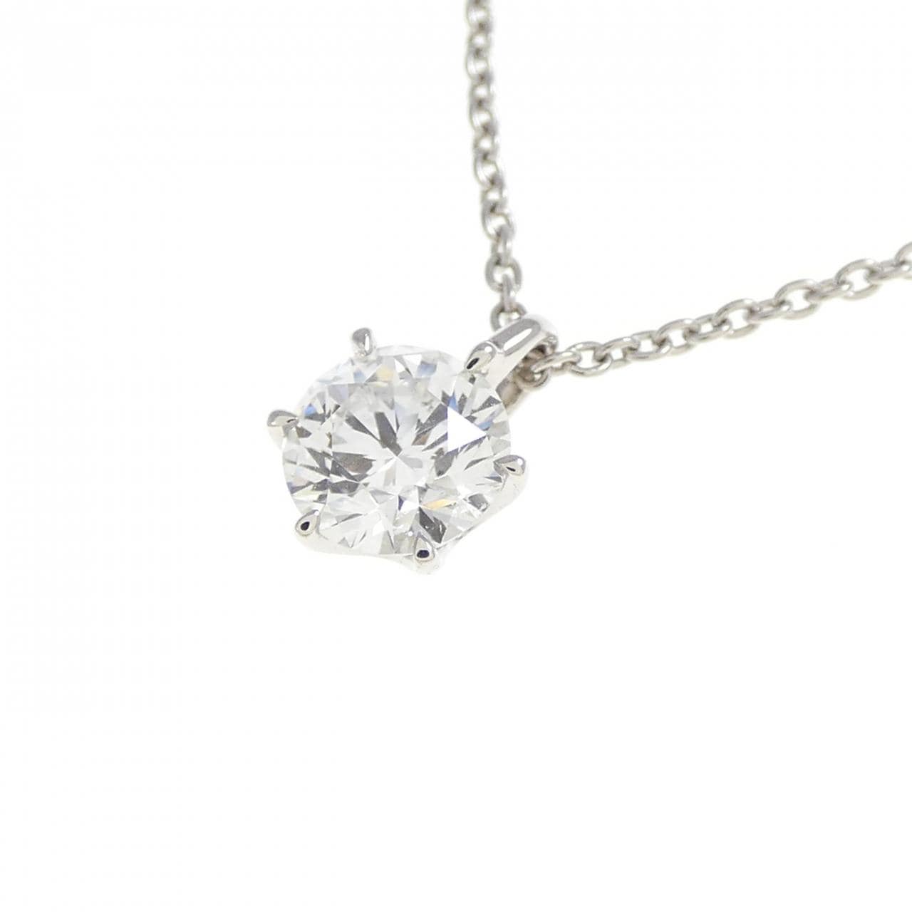 [再加工款] PT900/PT850钻石项链 0.407CT E SI1 EXT