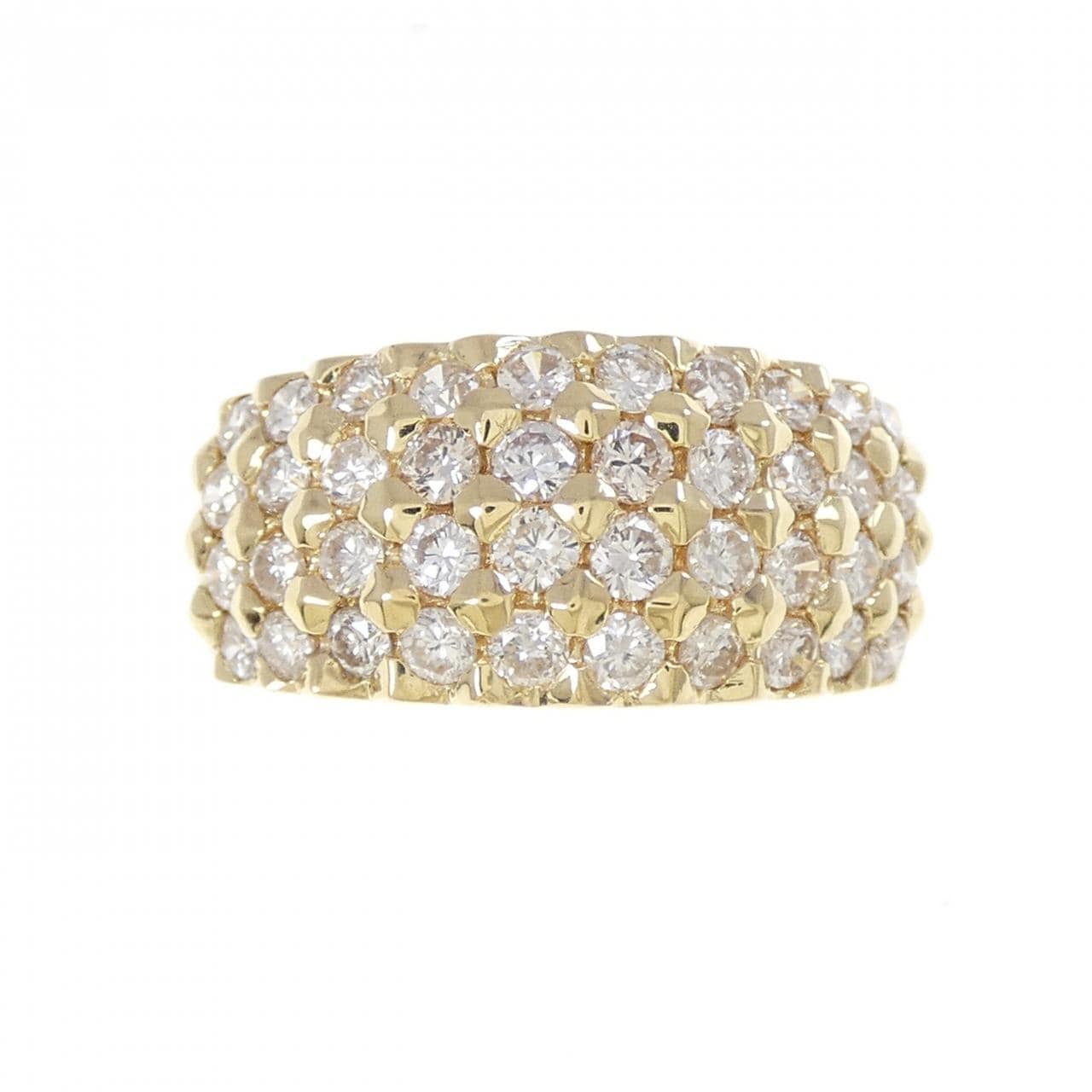 K18YG ダイヤモンド リング 1.50CT