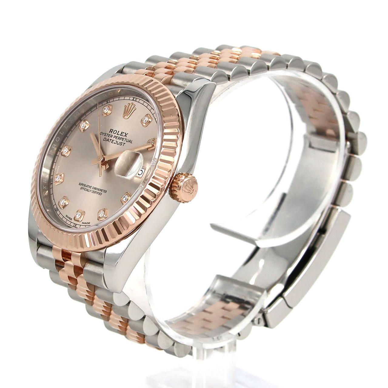 ロレックス デイトジャスト 126331G SSxPG 自動巻 ランダム番