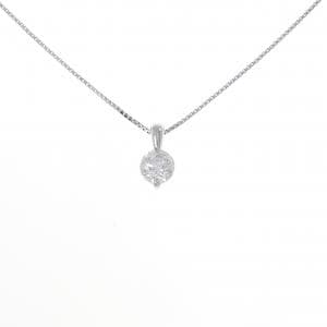 PT900/PT850 ソリティア ダイヤモンド ネックレス 1.000CT