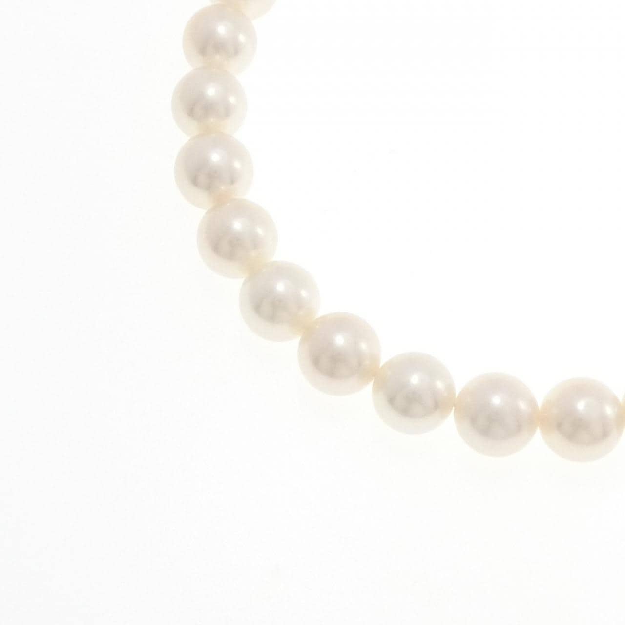 シルバークラスプ アコヤパール ネックレス 8.0mm