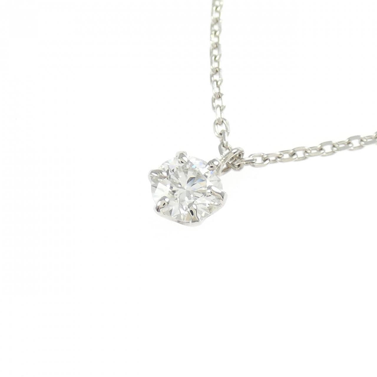 PT850 ダイヤモンド ネックレス 0.367CT D VS2 EXT