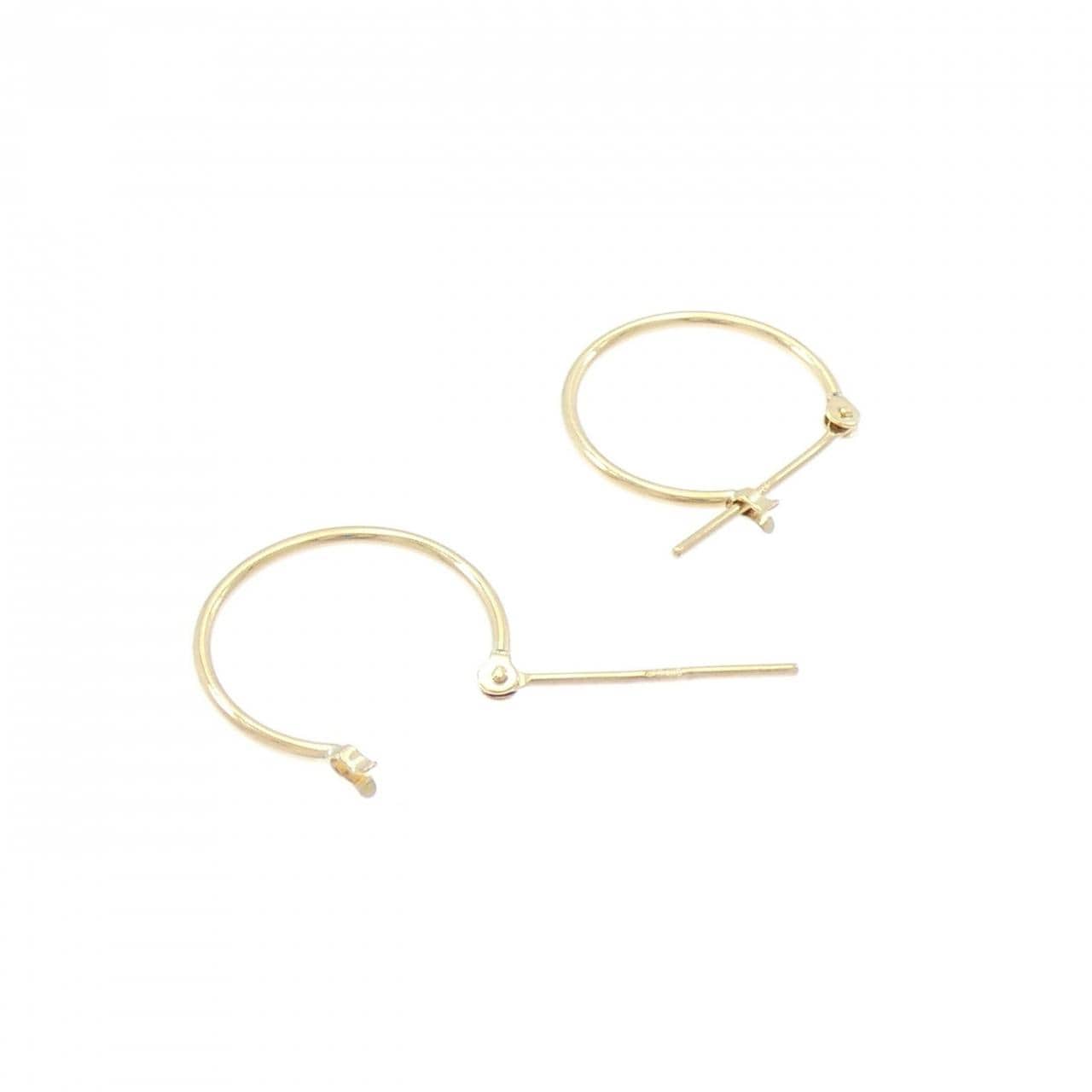 4゜C K18YG ピアス