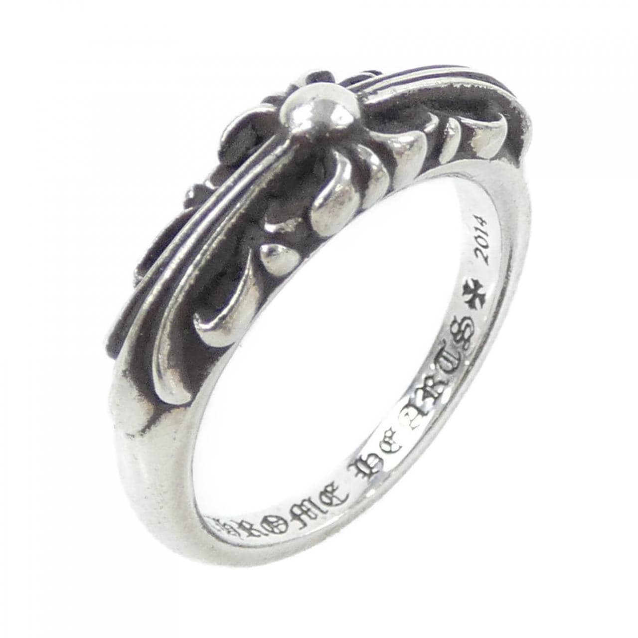 クロムハーツ CHROME HEARTS BABY CLSC FLORAL CRS ベイビークラシックフローラルクロス 207146023SLV RING