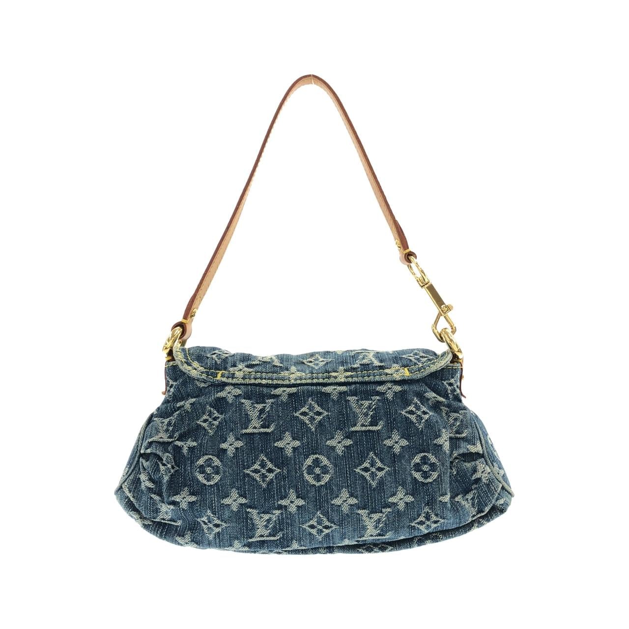 ルイヴィトン モノグラム デニム ミニ プリーティ M95050 ショルダーバッグ