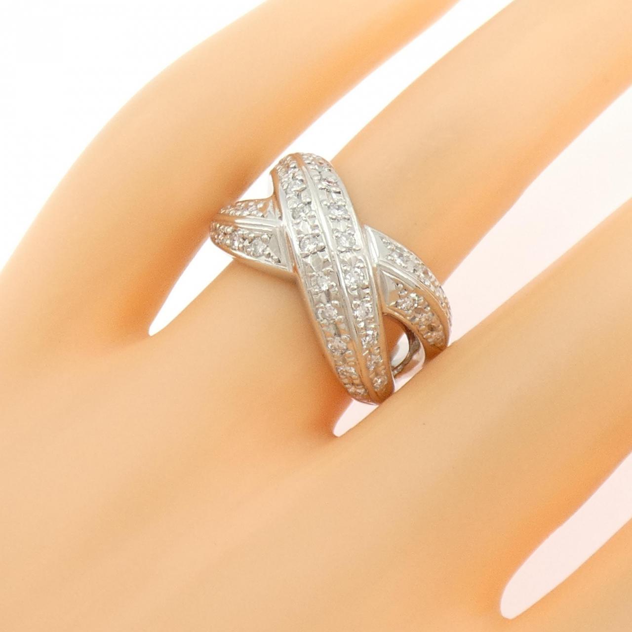 PT900鑽石戒指 0.51克拉