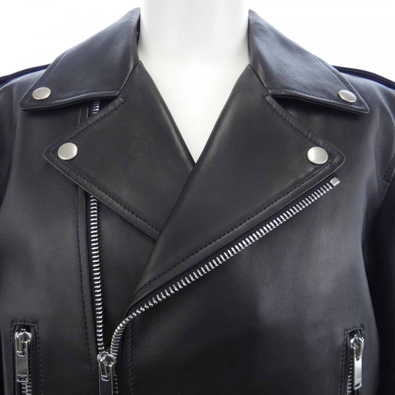 サンローラン SAINT LAURENT 484284 Y5YA2 レザーライダースジャケット