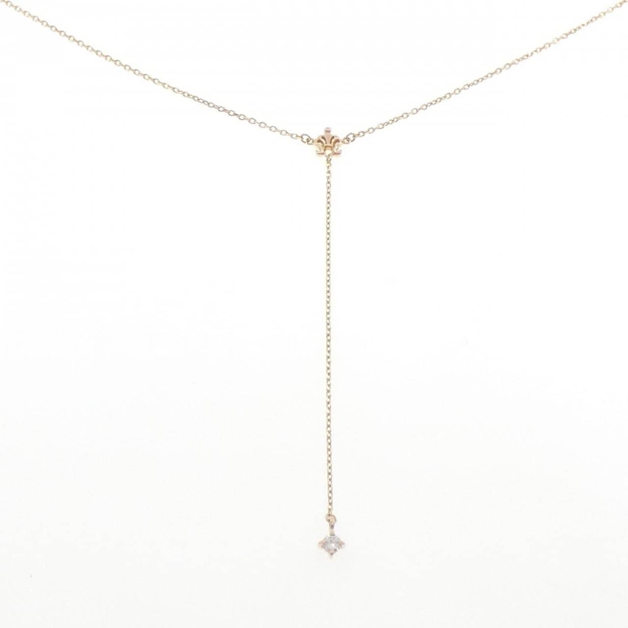 K10YG/K10PG ダイヤモンド ネックレス