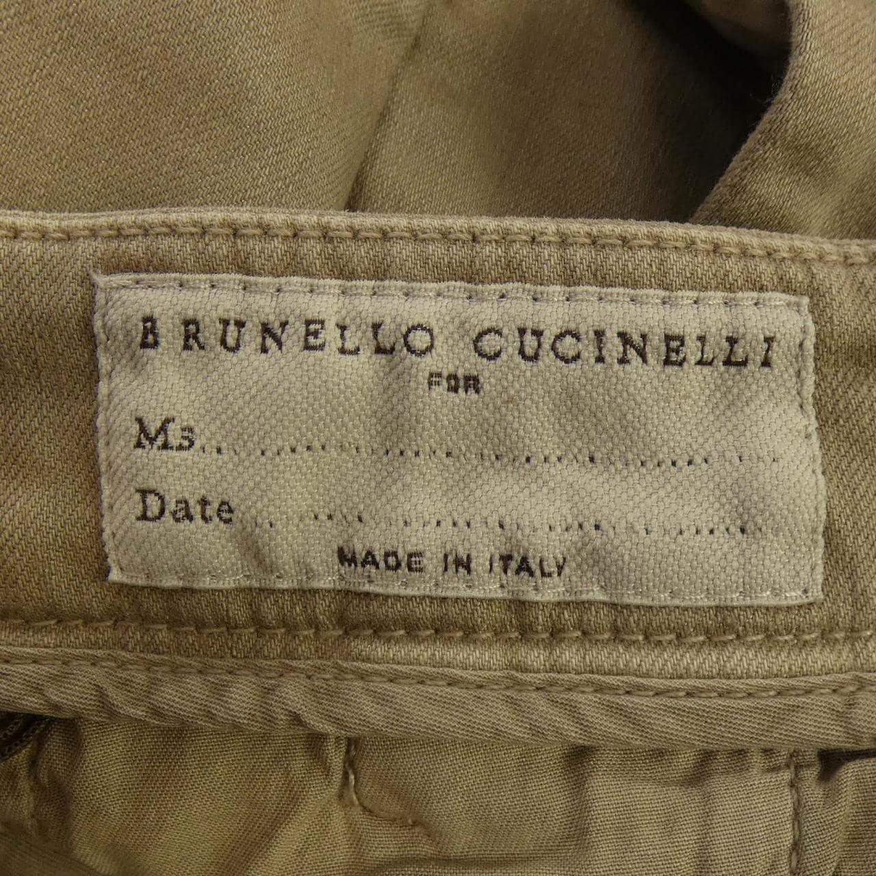 ブルネロクチネリ BRUNELLO CUCINELLI モニーレ MA080P5729 パンツ