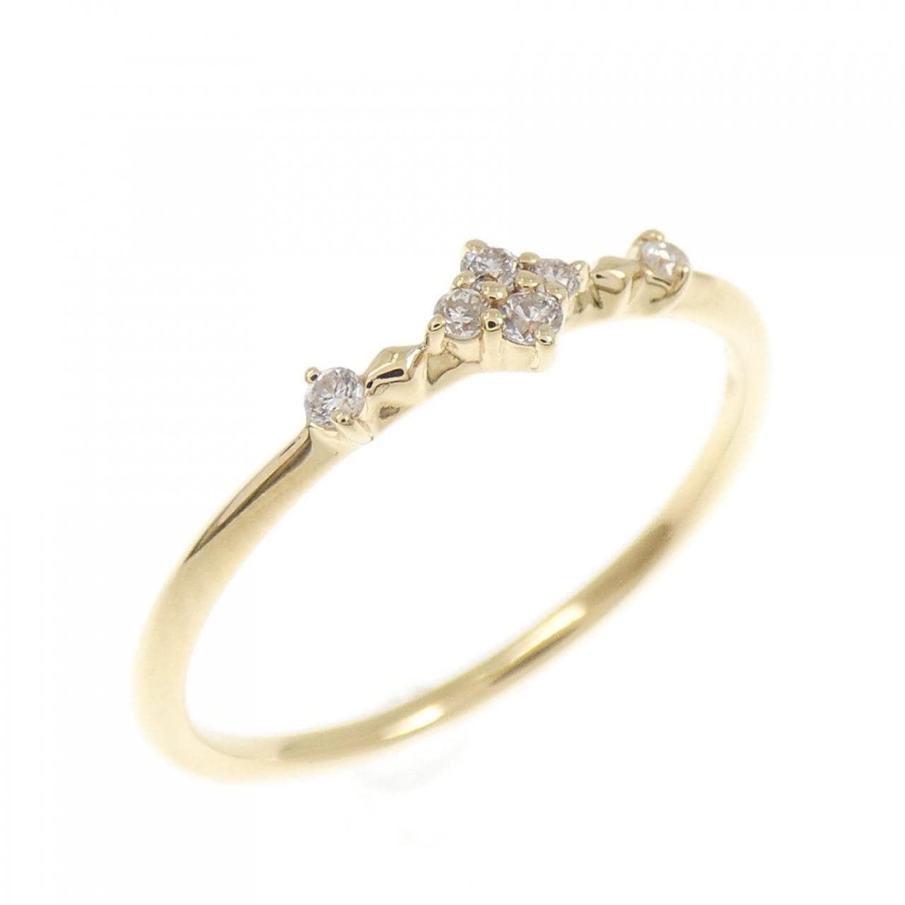 アガット ダイヤモンド リング 0.05CT