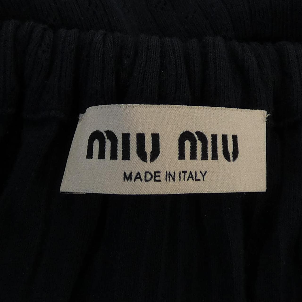 ミュウミュウ MIU MIU ガーメントダイ コットンミニスカート MG2654 SOOO 19DF スカート