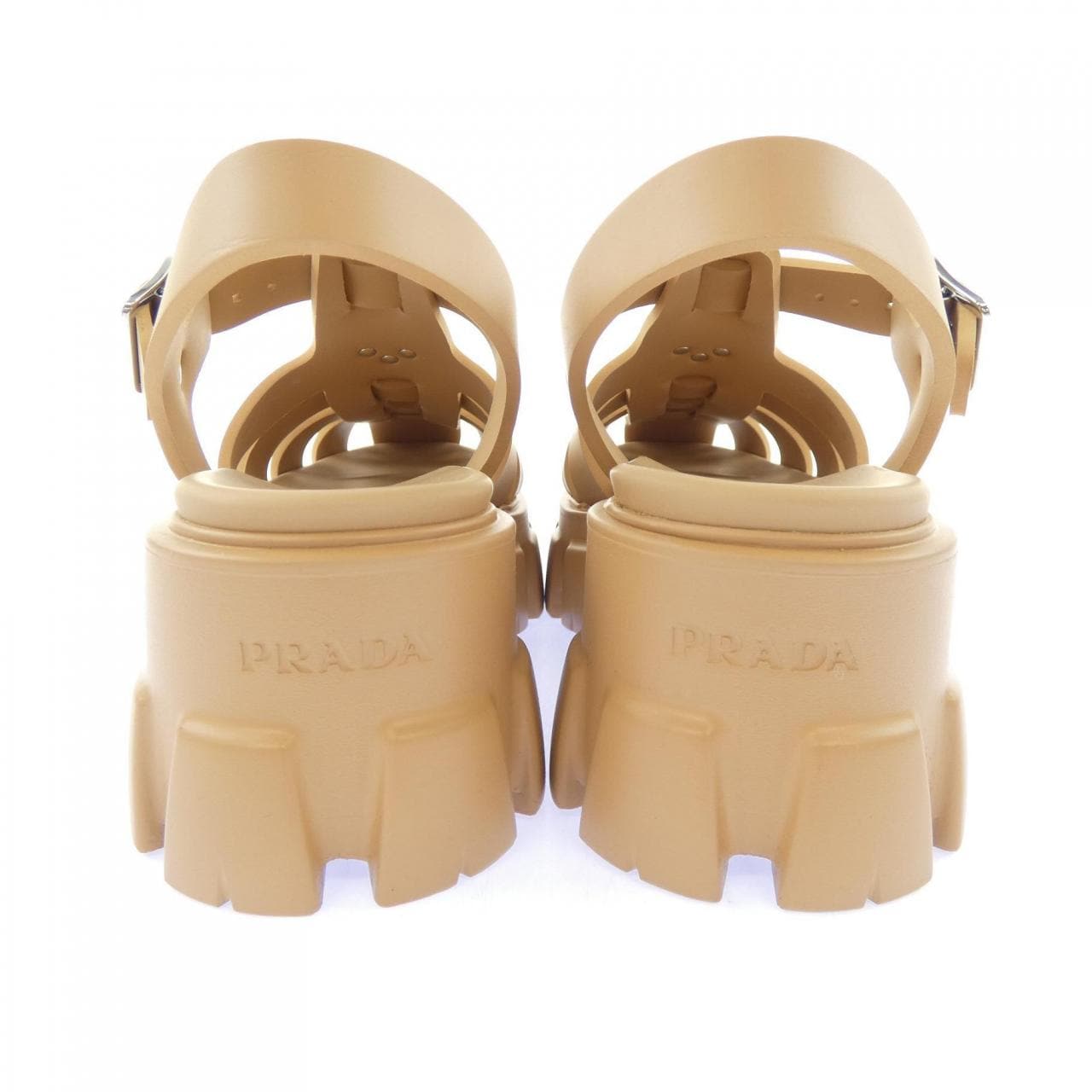 プラダ PRADA トライアングルロゴ モノリス 1X853M フォームラバー サンダル