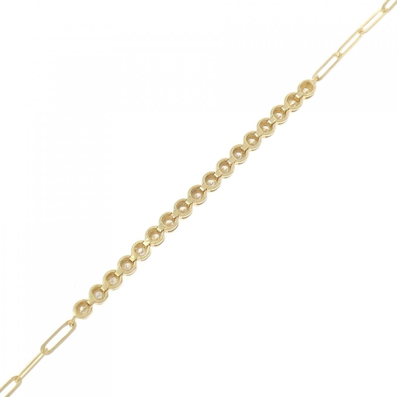 750YG Diamond Bracelet 0.50CT