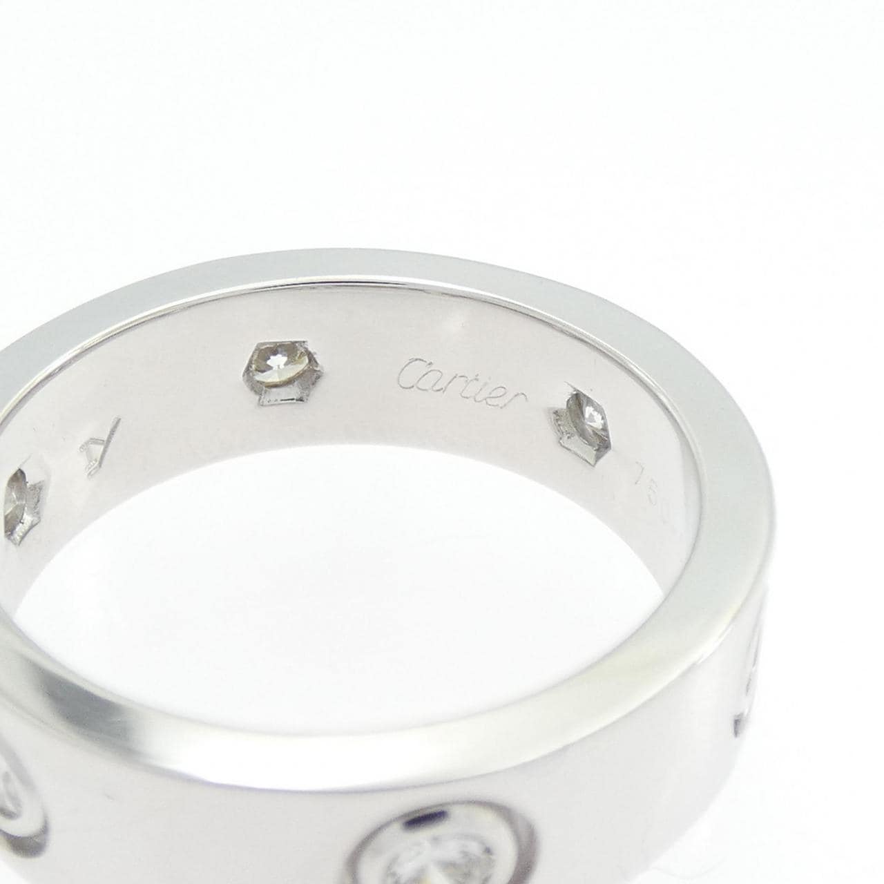 カルティエ ラブ フルダイヤ リング