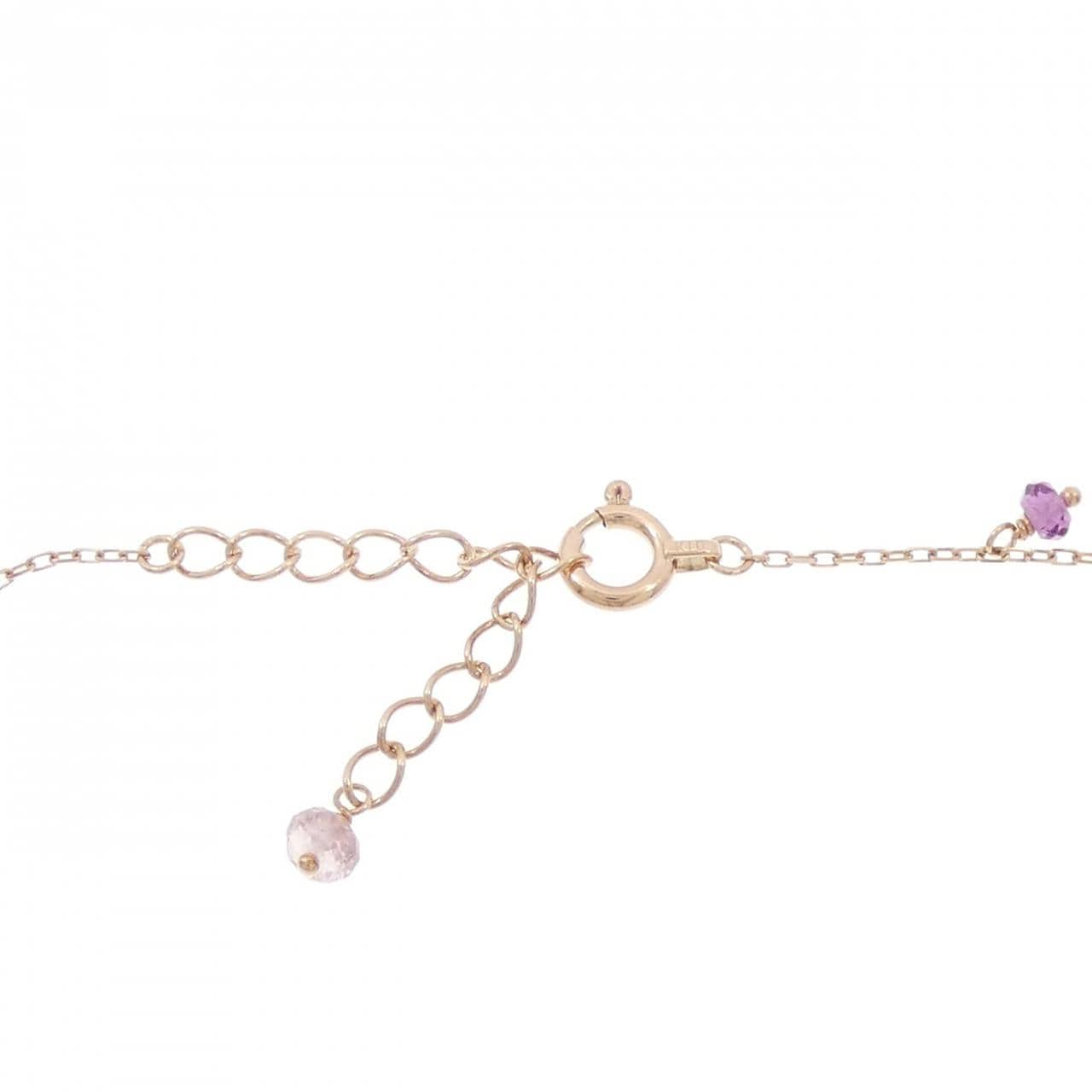 K10PG カラーストーン ブレスレット