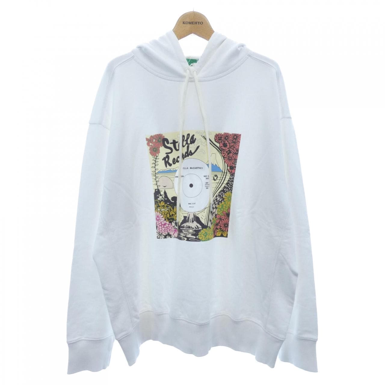 ステラマッカートニー STELLA MCCARTNEY レコードフーディ パーカー