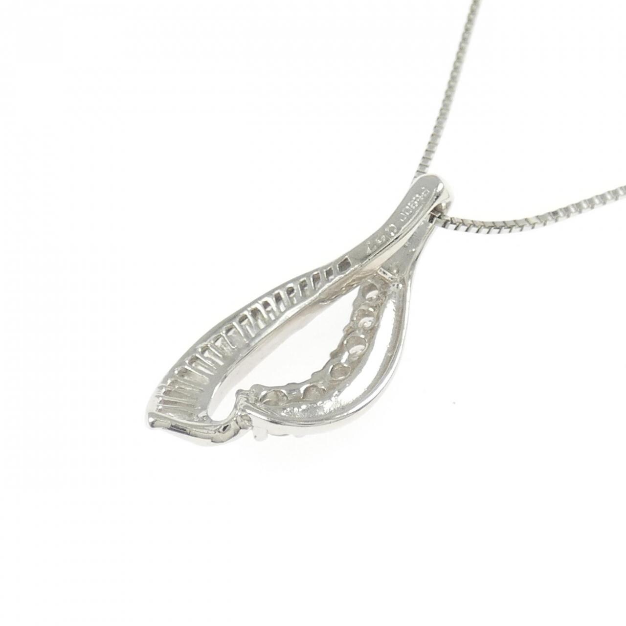 PT900/PT850 ダイヤモンド ネックレス 0.27CT