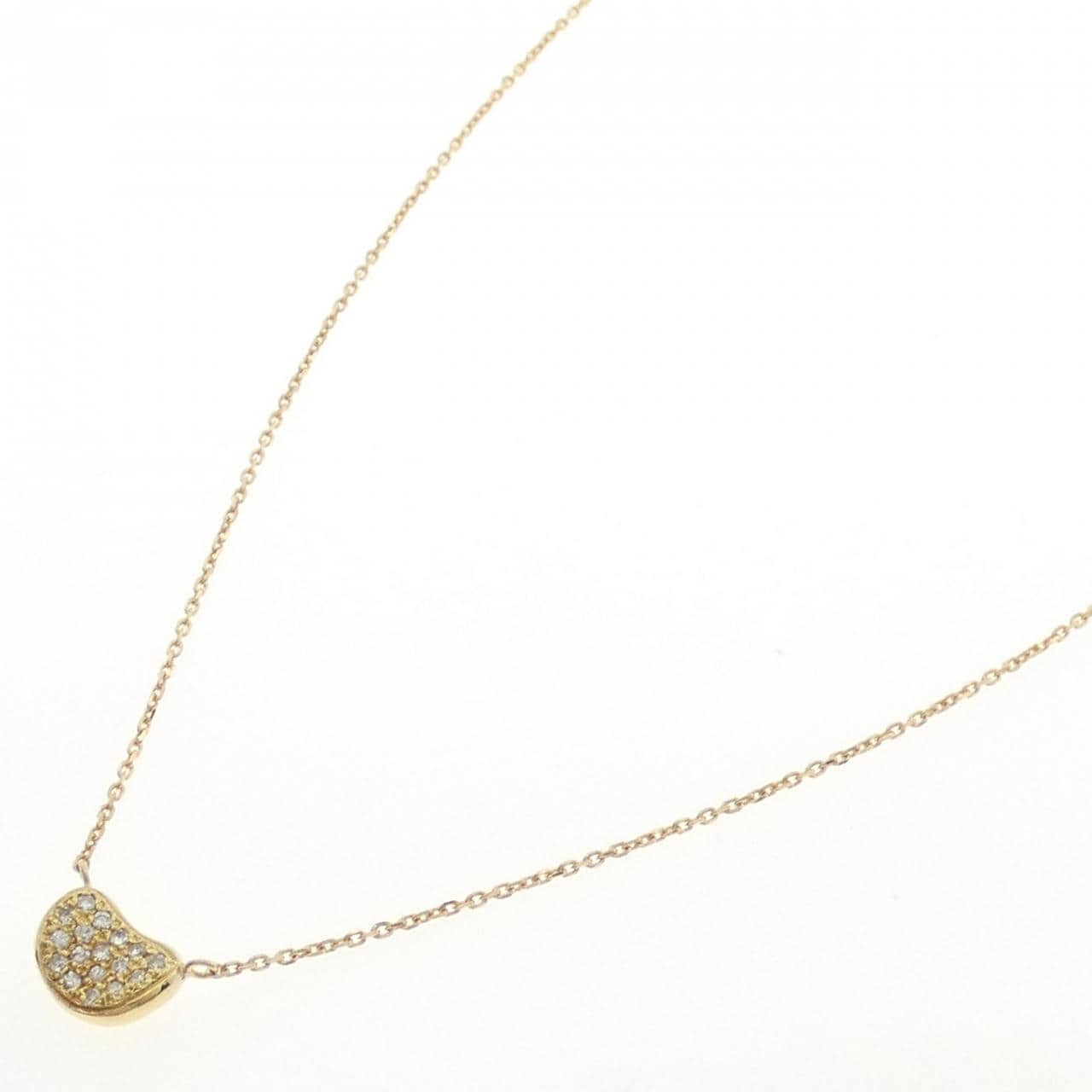 K18YG ダイヤモンド ネックレス 0.15CT