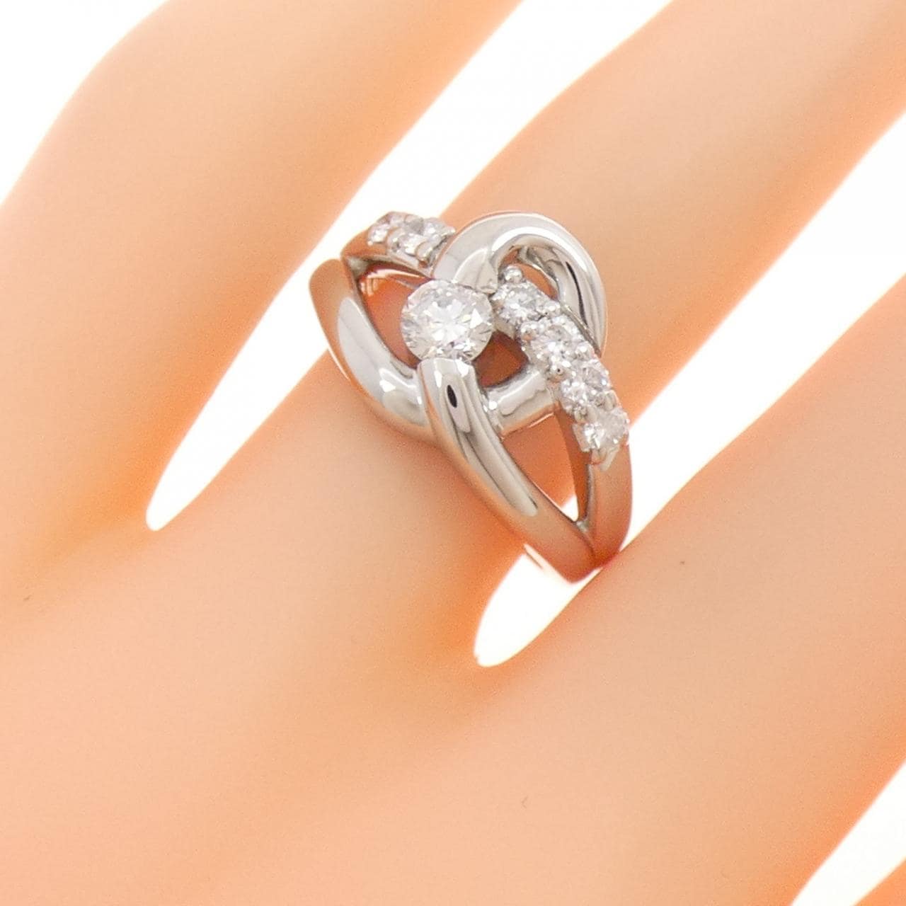 PT900 ダイヤモンド リング 0.50CT