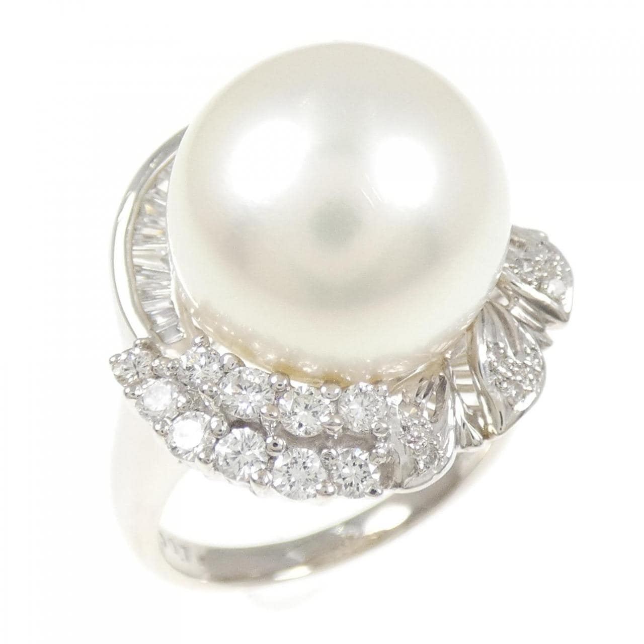 PT900 白蝶パール リング 13.8mm