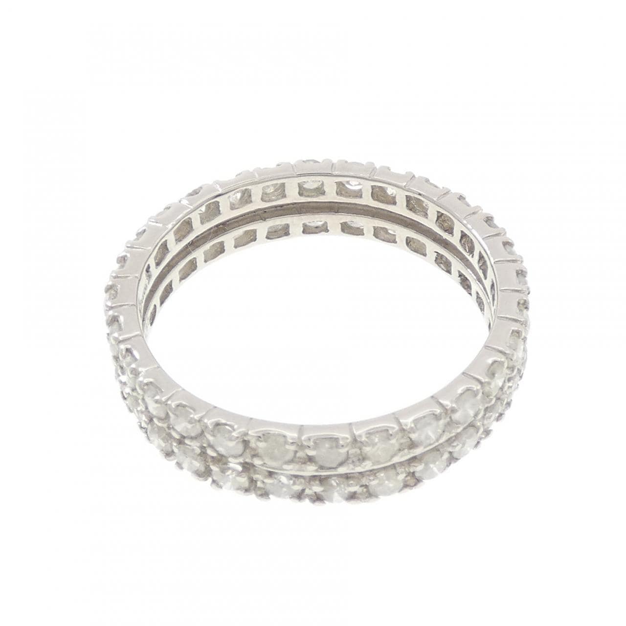 PT900 フルエタニティ ダイヤモンド リング 1.50CT