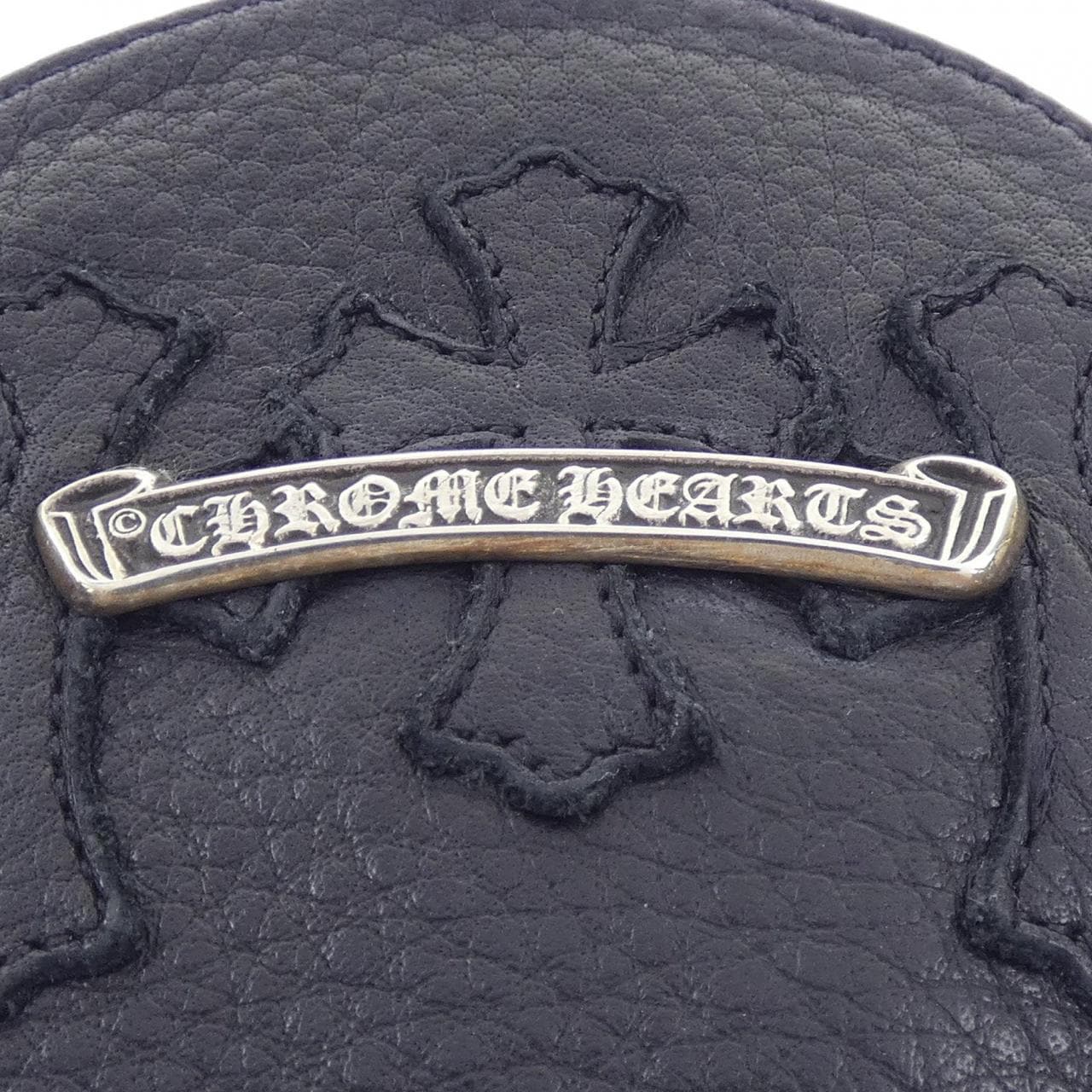 クロムハーツ CHROME HEARTS COIN PURSE W/CLIP CHAIN 3 CEME CRS PTCHS 302180135A8ZXXX971 コインケース