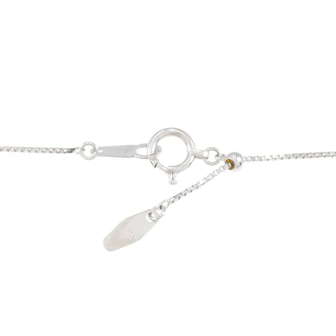 PT900/PT850 ソリティア ダイヤモンド ネックレス 0.272CT
