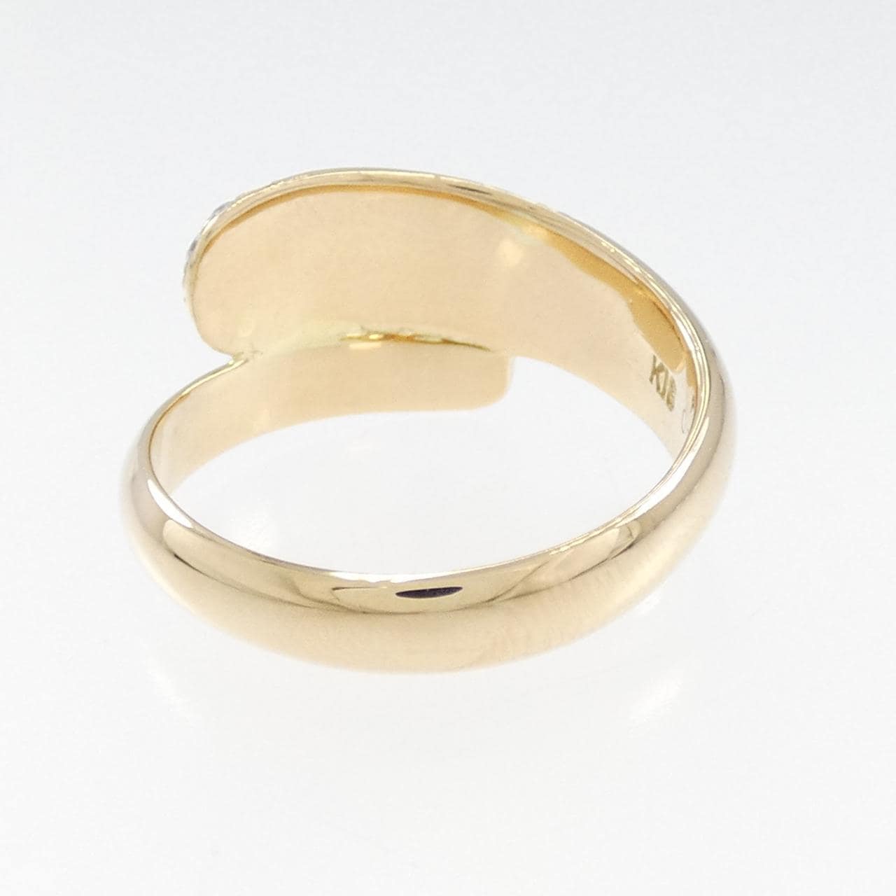 K18YG ダイヤモンド リング 0.72CT