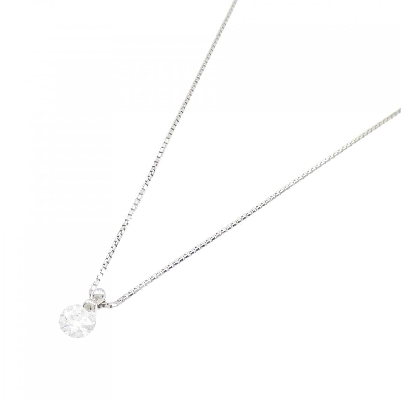 PT Solitaire Diamond Necklace 0.761CT