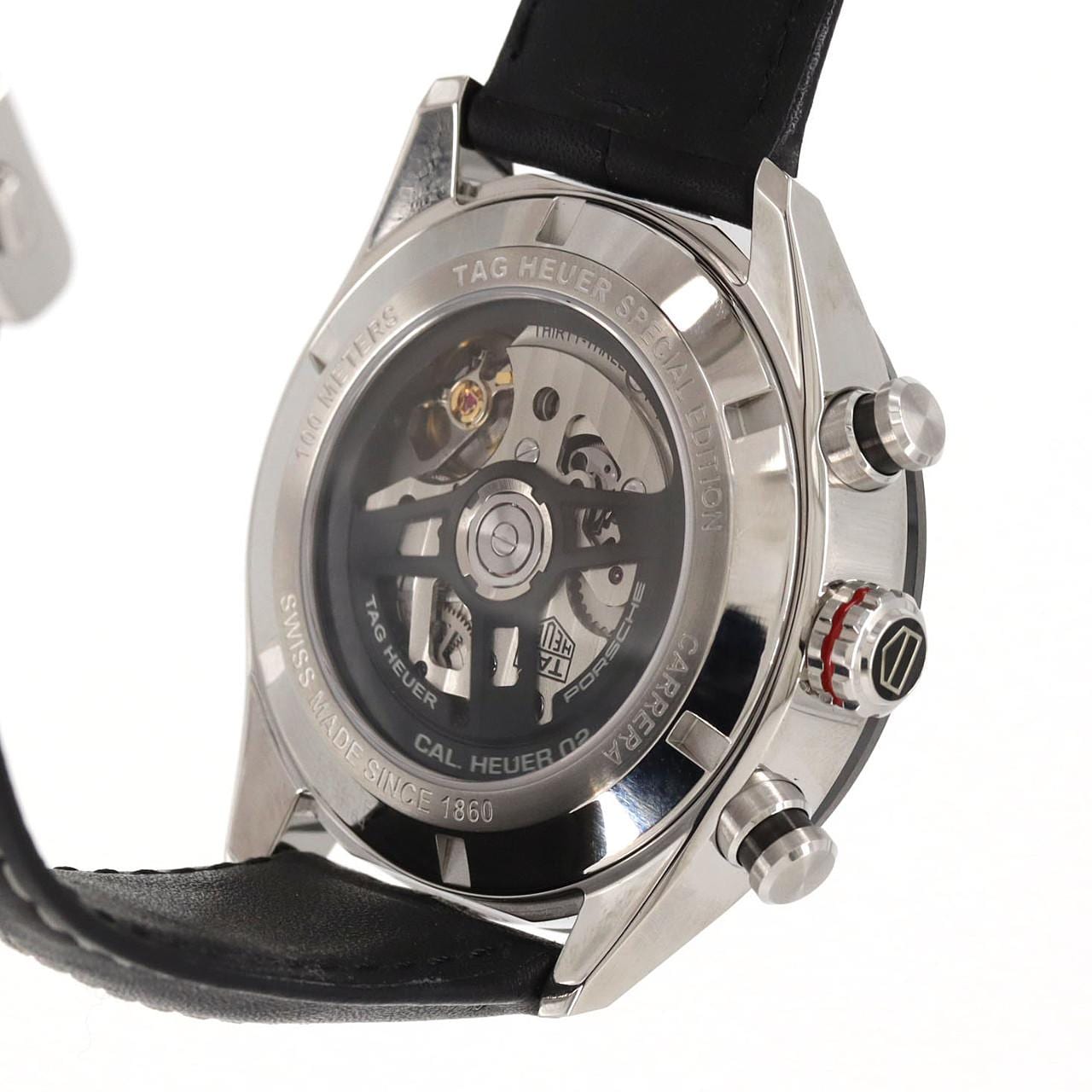タグ･ホイヤー カレラキャリバーホイヤー02クロノグラフポルシェ LTD CBN2A1F.FC6492 SS 自動巻