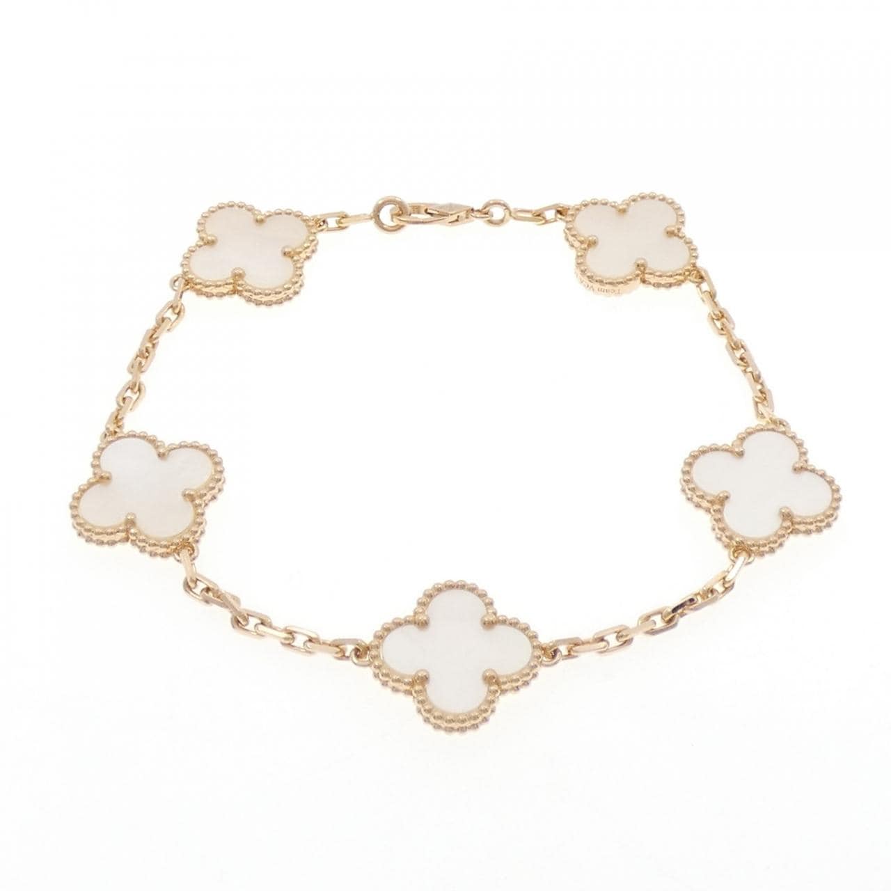 ヴァンクリーフ&アーペル ヴィンテージアルハンブラ 5モチーフ ブレスレット