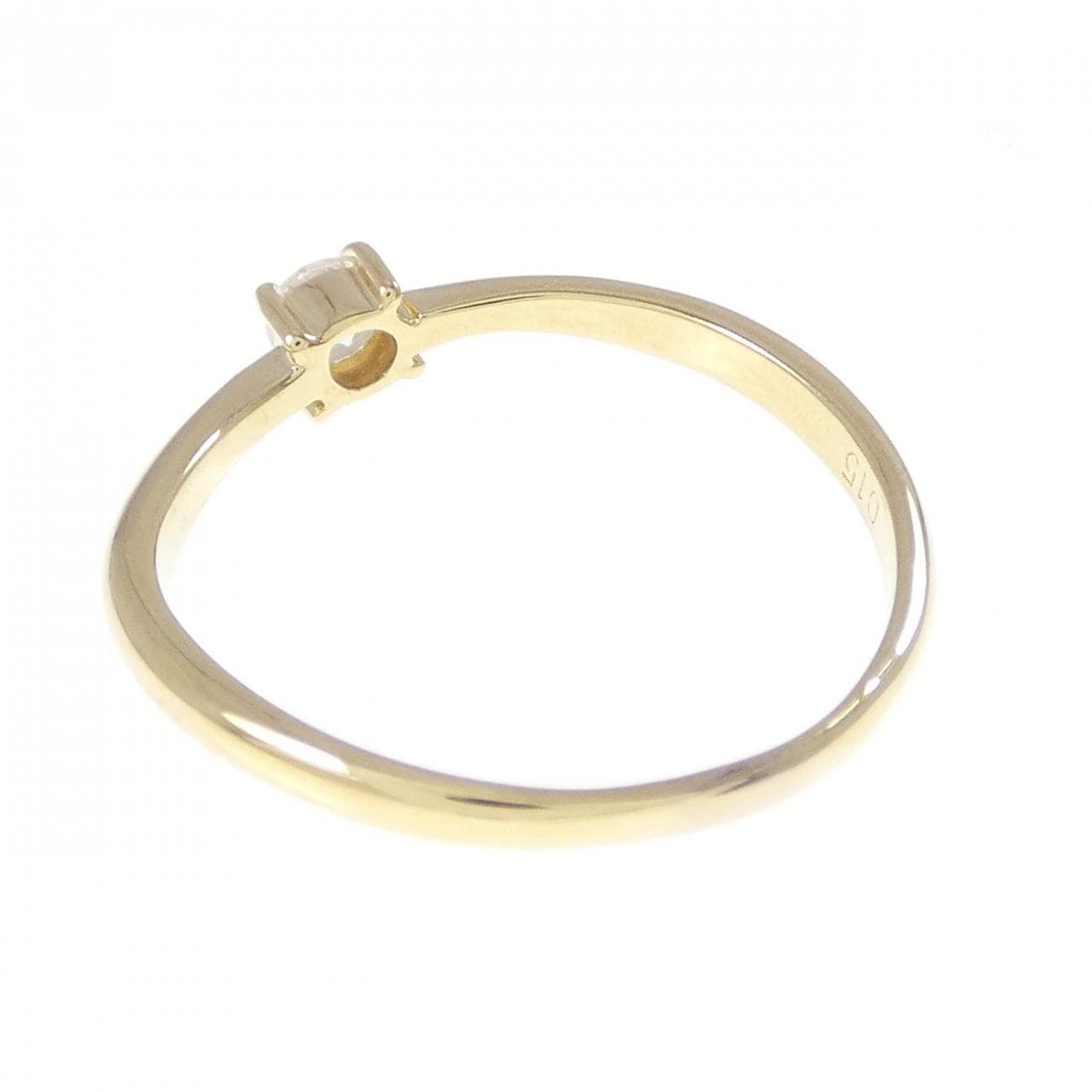 K18YG ダイヤモンド リング 0.15CT