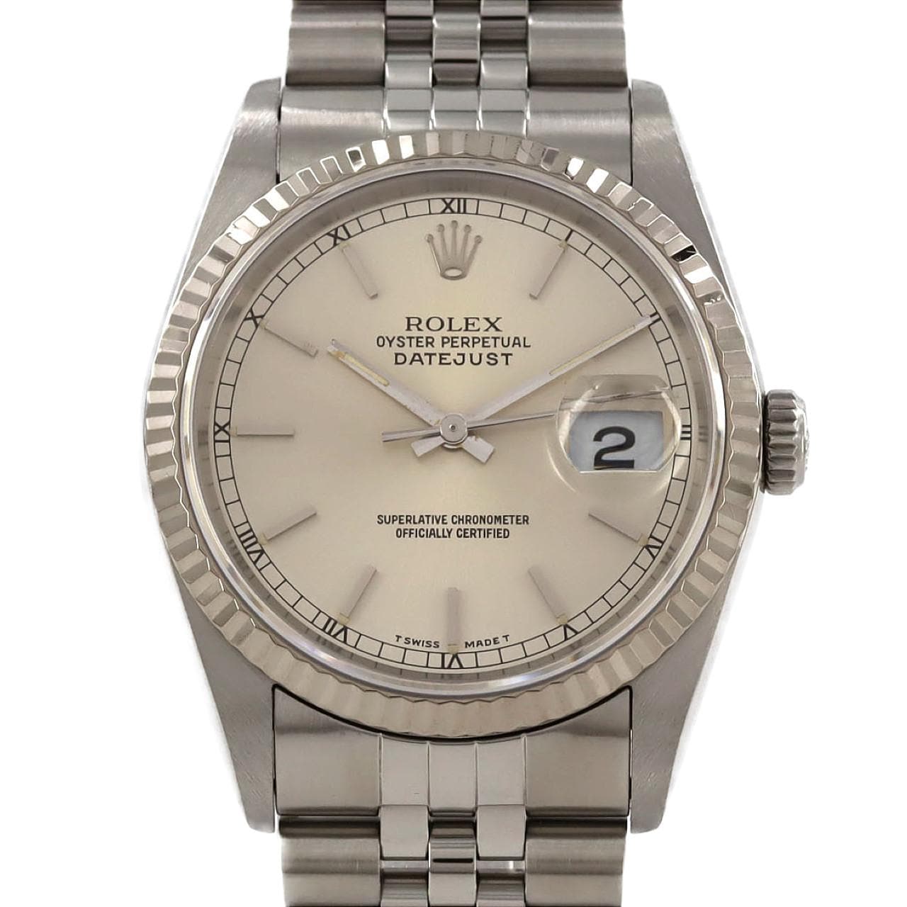 ロレックス デイトジャスト 16234 SSxWG 自動巻 L番