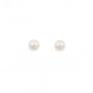 K14WG アコヤパール ピアス 7mm
