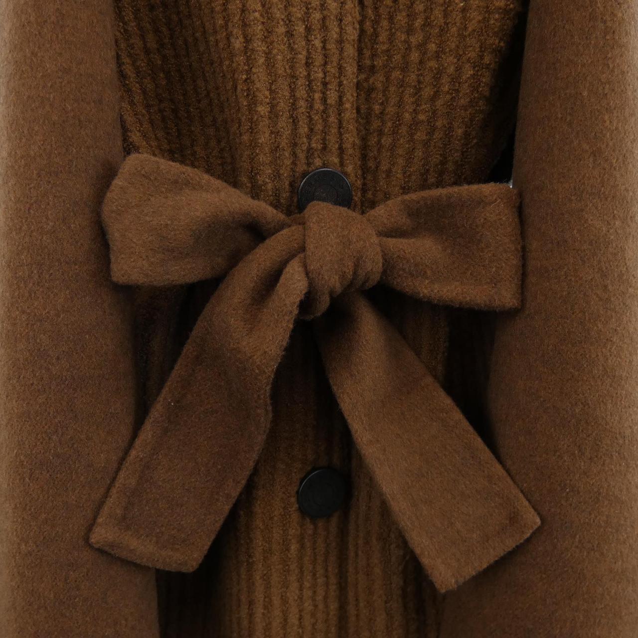 エルメス HERMES LOOK12 ニットディテール 3H0142DB ダブルフェイス コート