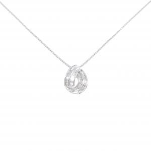 K18WG ダイヤモンド ネックレス 0.22CT
