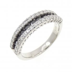 K18WG ダイヤモンド リング 0.80CT