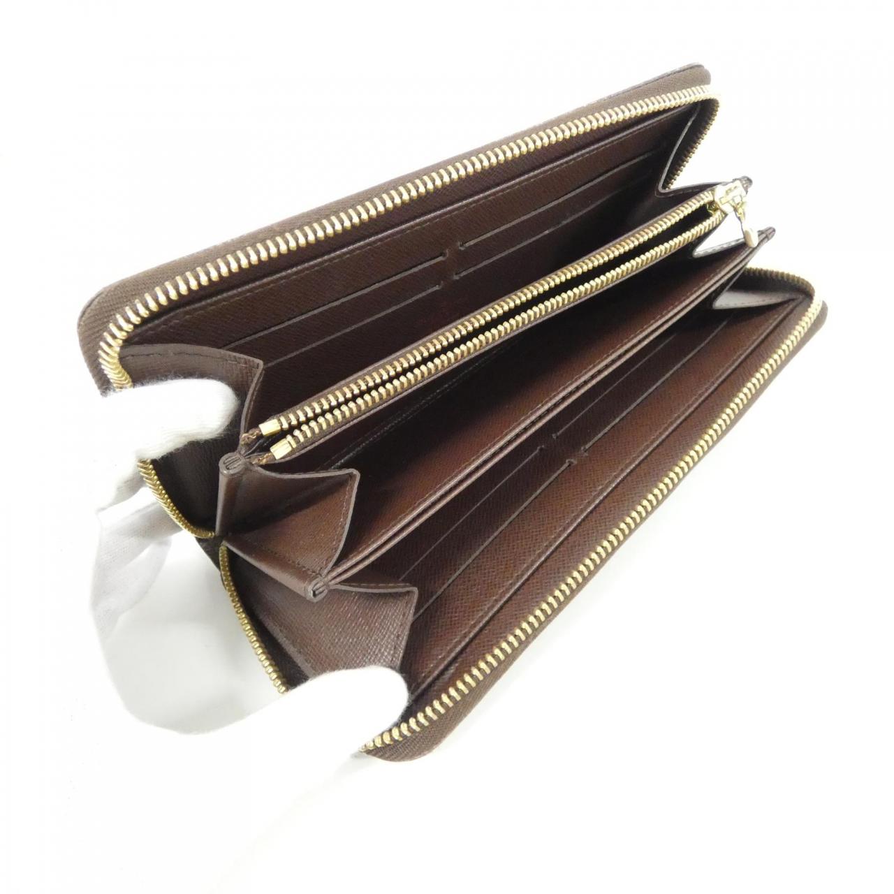 ルイヴィトン ダミエ ジッピー ウォレット N60015 財布