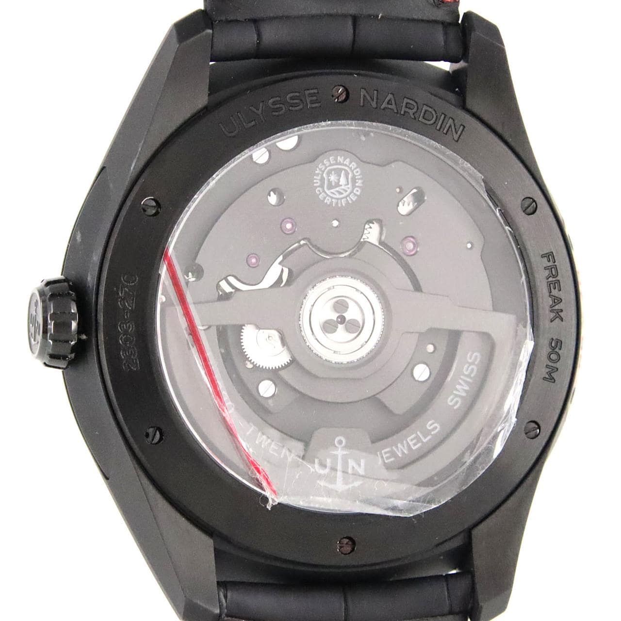 【ノーメンテナンス還元価格】ユリス･ナルダン フリークX 2303-270/BLACK TI 自動巻