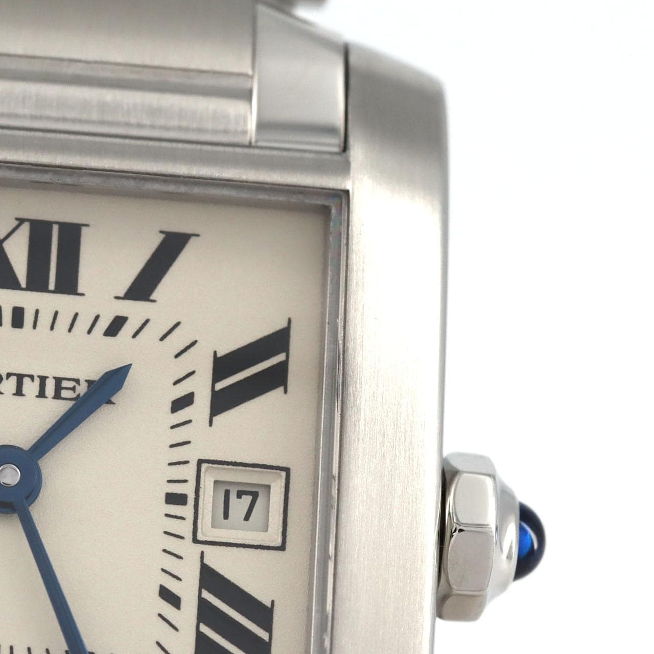 Cartier Tank Française MM Date W51011Q3 SS石英