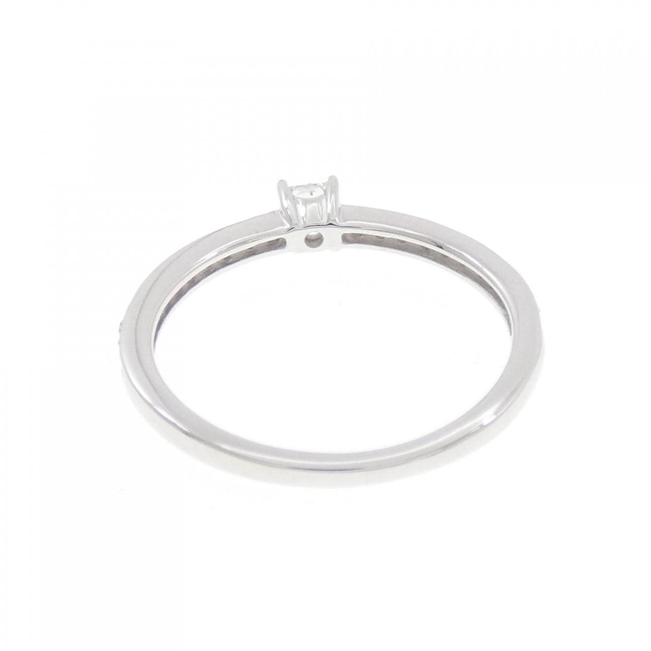 K18WG ダイヤモンド リング 0.20CT