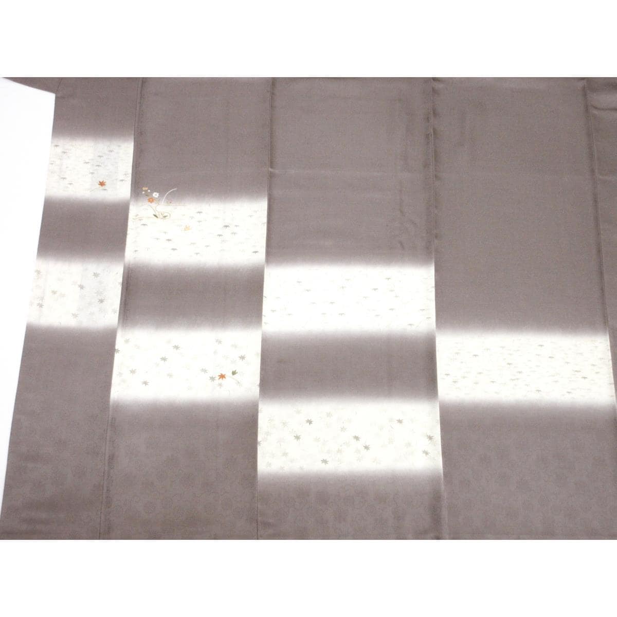 訪問著友禪加工刺繡暈染