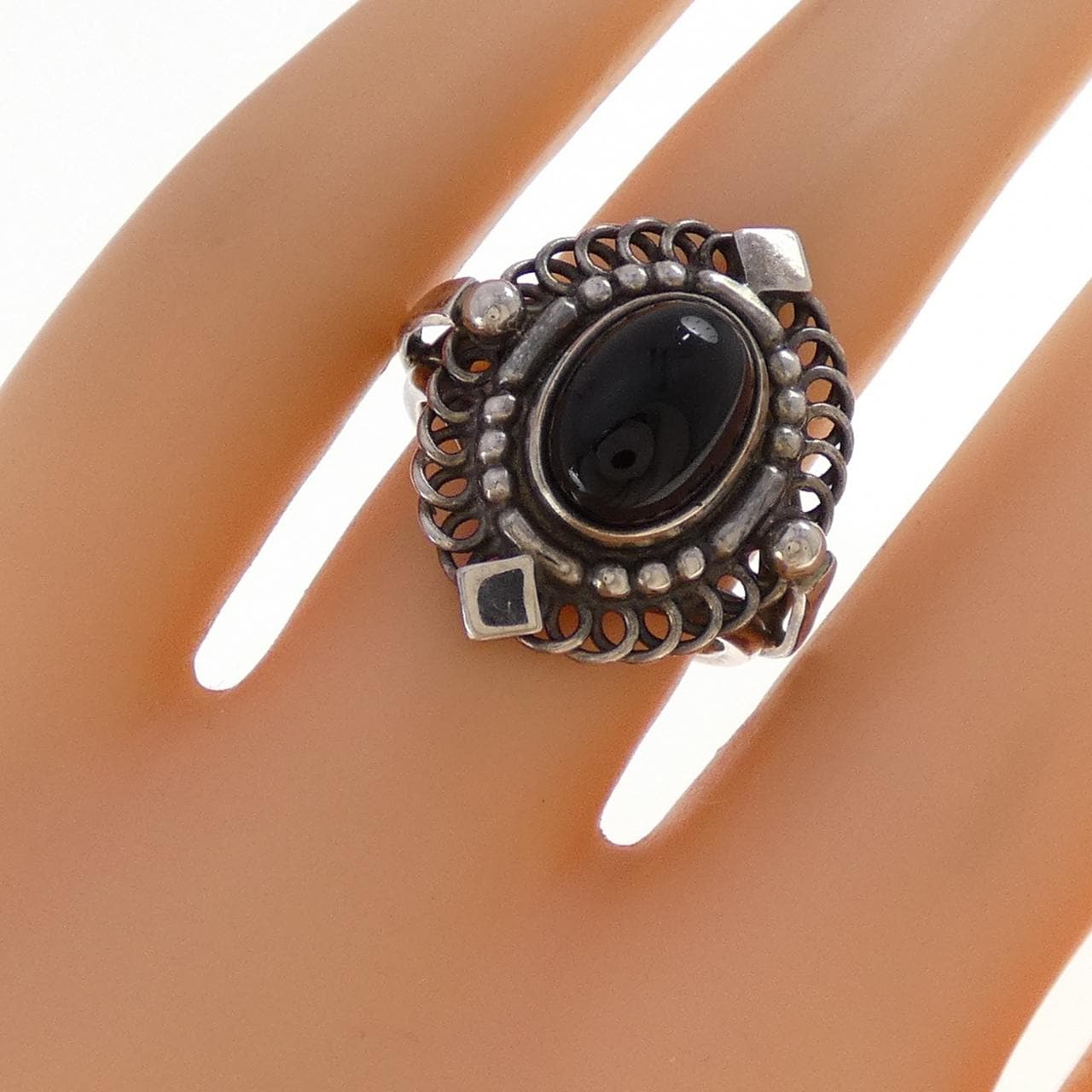 ジョージ ジェンセン オニキス リング