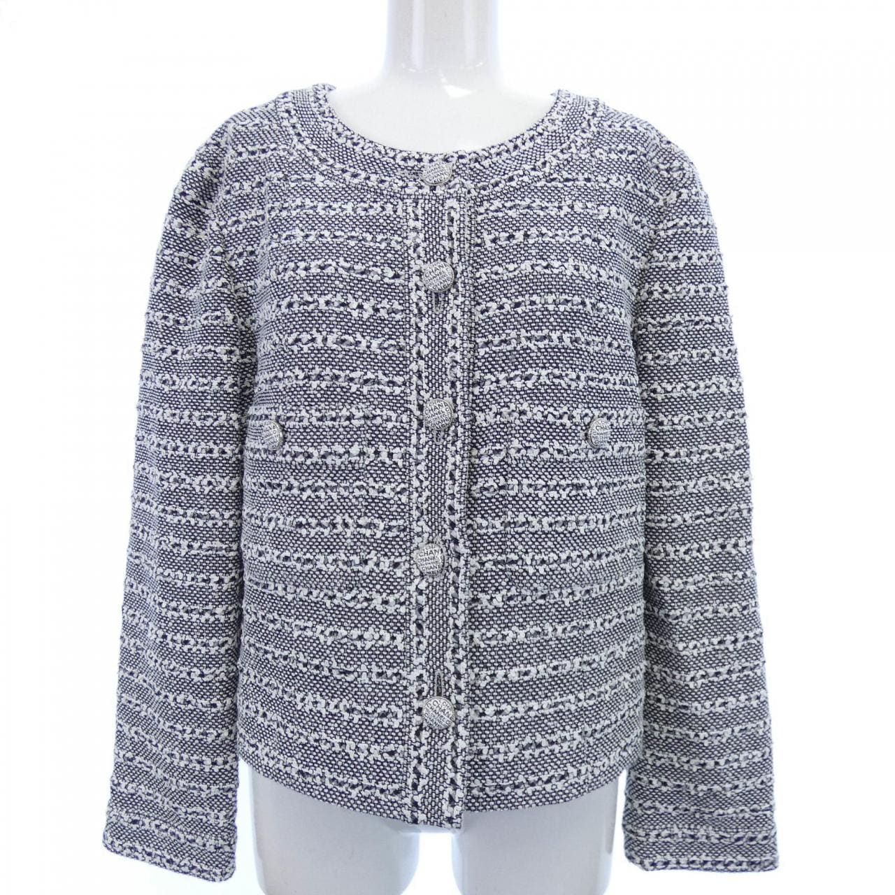 シャネル CHANEL LOOK2 P76661V68559 ノーカラージャケット