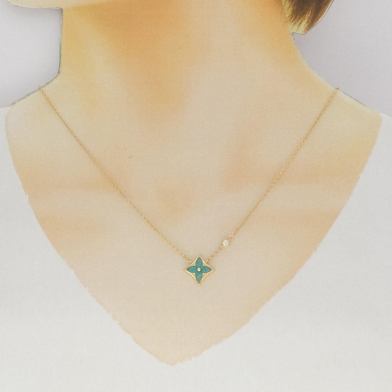 ルイヴィトン カラー ブロッサム BB ネックレス