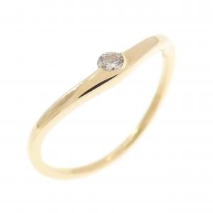 アガット ダイヤモンド リング 0.05CT