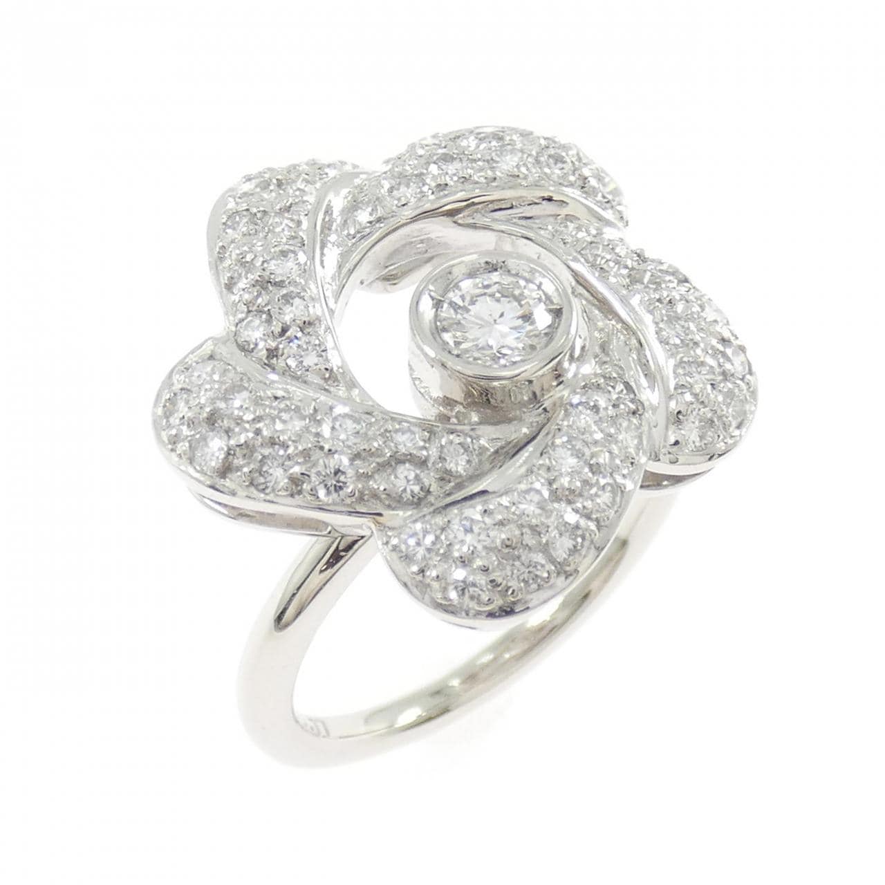 PT900 ダイヤモンド リング 0.77CT