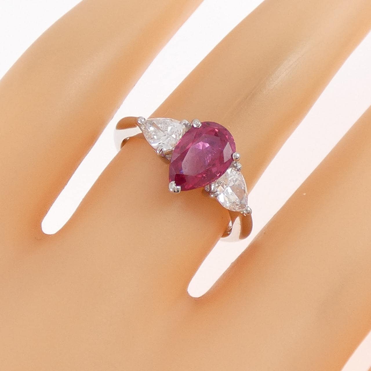 PT900 ルビー リング 1.43CT